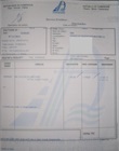 Facture de la redevance portuaire